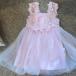 Girls embroidered dress